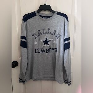 Vintage Dallas Cowboys Long Sleeved T shirt - Large Unisex
